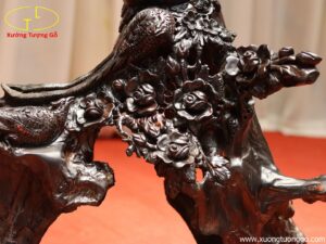 Tiểu Cảnh Chim Trích Hoa Mai Trắc