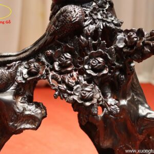 Tiểu Cảnh Chim Trích Hoa Mai Trắc