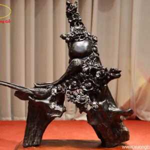 Tiểu Cảnh Chim Trích Hoa Mai Trắc