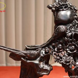 Tiểu Cảnh Chim Trích Hoa Mai Trắc