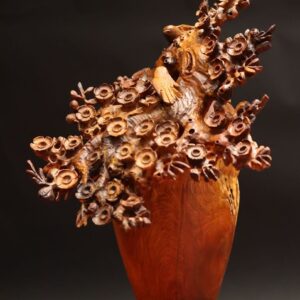 Bình Mai Gỗ Hương