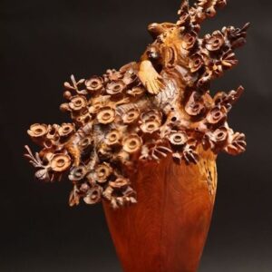 Bình Mai Gỗ Hương
