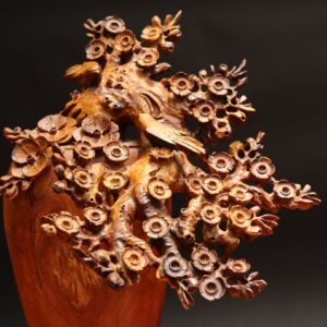 Bình Mai Gỗ Hương