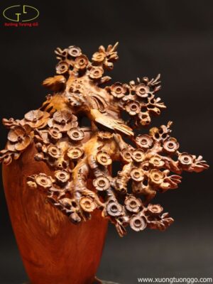 Bình Mai Gỗ Hương