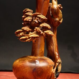 Bình Bon Sai Gỗ Hương