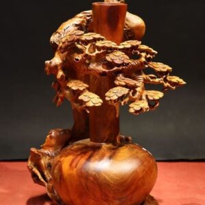 Bình Bon Sai Gỗ Hương