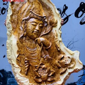 Diện Phật Quan Âm Gỗ Nu Ngọc Am