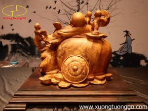Tượng Phật Di Lặc Ngũ Tiểu Ngồi Bao Tiền