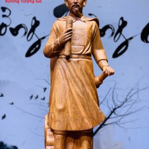 Tượng Trần Quốc Tuấn Gỗ Hương