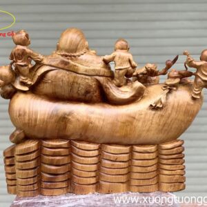 Tượng Di Lặc Ngũ Tiểu Nu