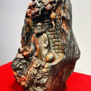 Đạt Ma Sư Tổ ngồi thiền dưới Tùng Gỗ Trắc