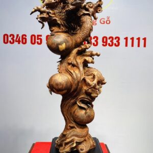 Nhất Long Tam Ngọc Gỗ Sưa