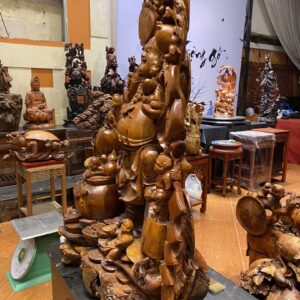 Tượng Di Lặc Ngũ Tiểu Đưng Tiền