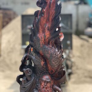 Tượng Phật Đạt Ma Ngự Long