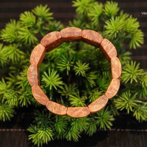 Vòng Tay Gỗ Nu Huyết Long Bản Dẹt