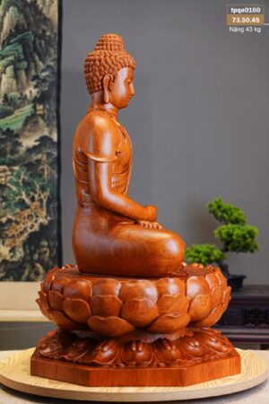 Tượng Phật A Di Đà Gỗ Hương