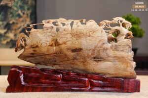 Tượng Vinh Quy Bái Tổ Gỗ Hoàng Đàn Tuyết Lạng Sơn