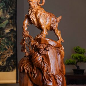Tượng Nhất Dương Khai Thái Gỗ Ngọc Am