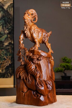 Tượng Nhất Dương Khai Thái Gỗ Ngọc Am