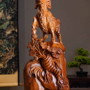 Tượng Nhất Dương Khai Thái Gỗ Ngọc Am