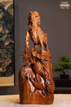 Tượng Nhất Dương Khai Thái Gỗ Ngọc Am