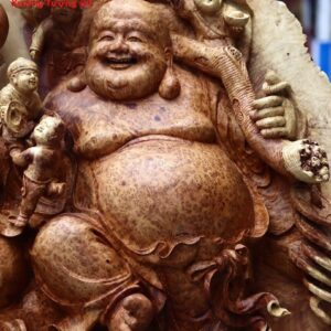 Di Lặc 5 Tiểu Vác Đào Đứng Gậy Như Ý Nu Hương