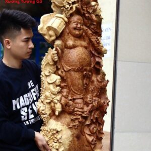 Di Lặc Ngũ Tiểu Gỗ Nu Hương