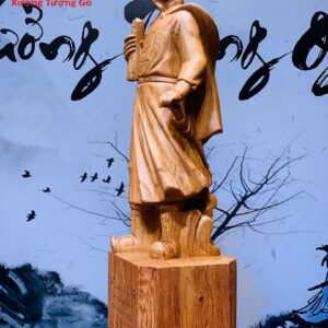 Tượng Trần Quốc Tuấn Gỗ Hương