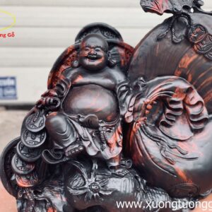 Tượng Phật Di Lặc Kéo Bao Tiền
