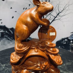 Tượng Chuột Gỗ HƯơng