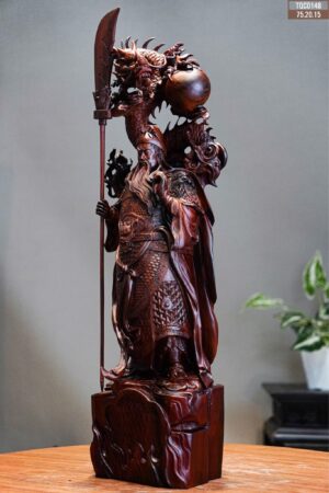 Quan công ngự long gỗ trắc