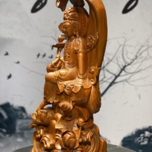 Tượng Phật Quan Âm Ngồi Gỗ Hương