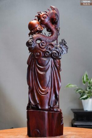 Quan công ngự long gỗ trắc