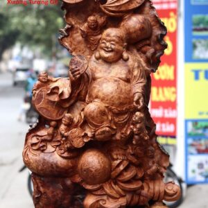 Di Lặc Ngũ Tiểu Đứng Đồng Xu Tiền Nu Hương