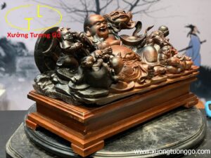 Di Lặc Ngũ Phúc Ngự Bên Cóc