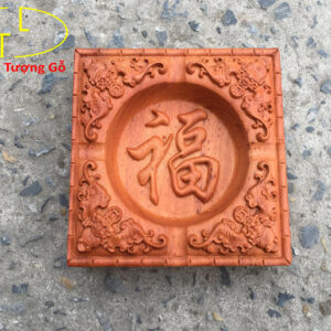 Gạt Tàn Dơi Chữ Phúc Vuông