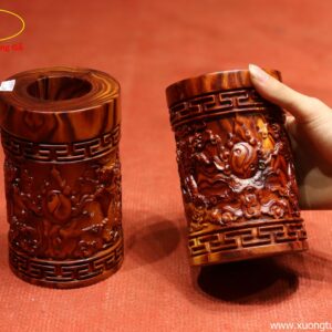 Ống Bút Song Long