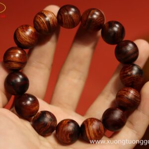 Vòng Tay Gỗ Sưa Đỏ 15 Ly