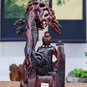 Quan âm tự tại ngồi tùng trắc