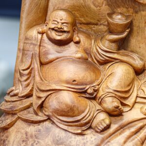 Di lạc ngồi bao tiền nu hương