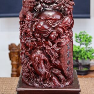 Di lạc ngồi gỗ tử đàn