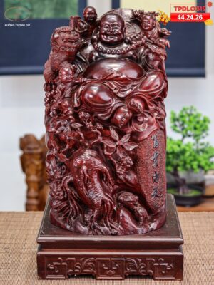 Di lạc ngồi gỗ tử đàn
