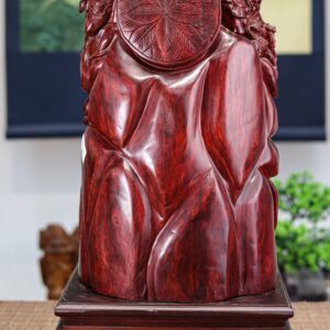 Di lạc ngồi gỗ tử đàn