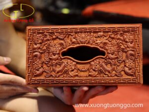 Hộp Giấy Gỗ Hương