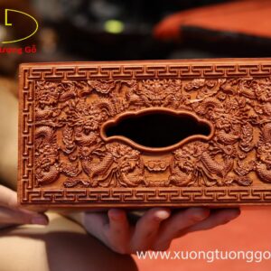 Hộp Giấy Gỗ Hương