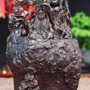 Đạt ma ngồi thiền gỗ trắc
