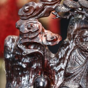 Đạt ma ngồi thiền gỗ trắc