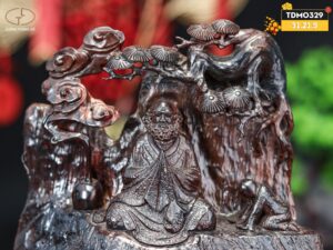 Đạt ma ngồi thiền gỗ trắc