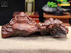 Di lạc ngồi bao tiền gỗ hương
