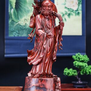 Đạt ma gỗ trắc đứng